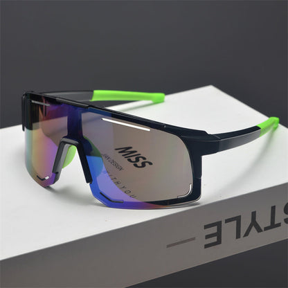 Oversized Shield Sports Sunglasses