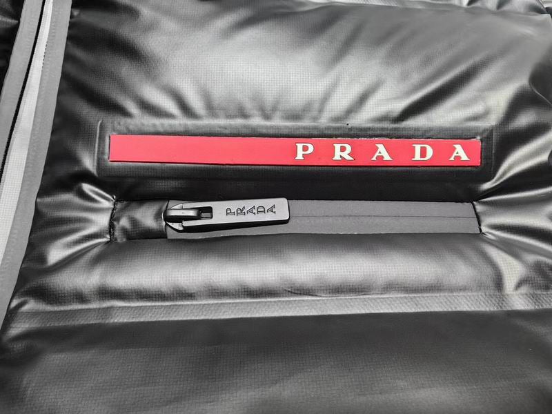 Glossy Hooded Down Puffer