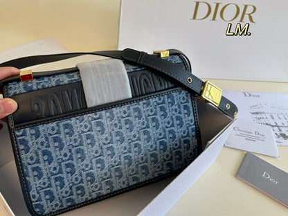 Vintage Denim Shoulder Bag