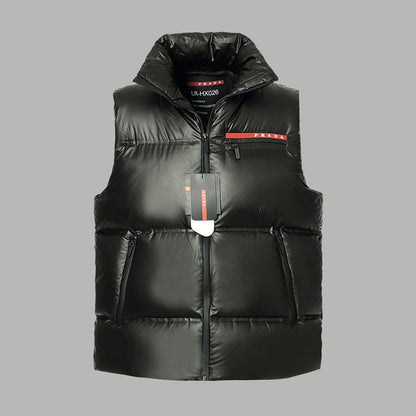 Glossy Goose Down Vest